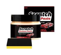 Bomefoi Réparation Rayures pour Automobiles | 50g Pâte À Polir Revêtement - avec Éponge Gain De Temps Réparation De Rayures De Peinture Auto - pour Nettoyage Profond Et Polissage Tourbillons Peinture