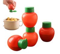 Bomefoi Salière - Distributeur Et Récipient De Stockage Pour Épices - 4 Pièces Bocaux Rechargeables Distributeur Manuel, Gadgets de Cuisine pour Maison Camping Voyage
