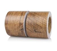 BOMEI PACK Ruban de réparation autocollant pour meubles, sols, armoires, fenêtres, portes, camping-car, décoration d'intérieur et projets de bricolage (2R, bois de bégonia, 5,1 x 10,1 m)