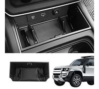 Bomely Center Console Organizer Tray Storage Box Compatible with Land Rover Defender 2020-2025 Land Rover Defender 90 110 130 (Center Console Storage Box)