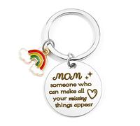 BOMEON Cadeau Fête Des Mères Porte Clef Pour Maman - Idée Anniversaire, Noël, Pâques, Saint Valentin, Nouvel An - Personnalisé