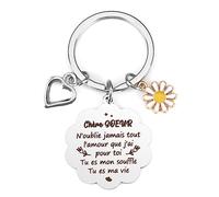 BOMEON Porte Clef Cadeau Pour Soeur, Cousine, Belle Soeur - Anniversaire Fille