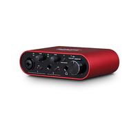 BOMGE BMG11S Interface audio USB (24 bits/192 kHz) avec XLR, alimentation fantôme 48 V, pour guitariste, chanteur, podcasteur ou producteur - Haute fidélité, enregistrement de qualité studio (rouge)
