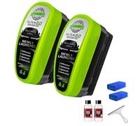 Boministore Glass Cleaner, Jetdryshop Glass Cleaner, 2025 New 2.0 Green Oil Film Wipe, Automotive Oil Film Cleaning Brush for Car Windows (2*pcs)