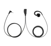 Bommeow BSE15-Y1 Écouteurs en forme de G compatibles avec Yaesu FT-60R FT-70DR FT-3DR VX-6R VX-3R FTA-250L FTA-550L FTA-750L compatible avec prise jack 3,5 mm 1 broche (4 pôles)
