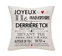 Bommex 11e Anniversaire Cadeaux d'inspiration pour Filles garçons Adolescents Fille Fils Petite-Fille Petit-Fils sœur frère Amis Joyeux Anniversaire Cadeaux d'inspiration (11)