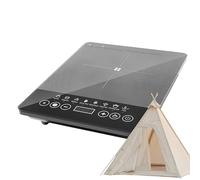 BommFu à Induction | Table de Cuisson Portable 110V-220V,Appareil de Cuisine pour Maison Extérieur Voyage Appartement Commercial