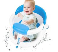 BommFu Asseyez Vous Un Siège De Baignoire Pour Bébé, Siège De Baignoire Pour Bébé Avec Aspiration, Chaise De Douche Amovible Avec Coussinet Antidérapant Pour Les De 6 À 24 Mois