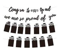 BommFu Bannière Photo - Décorations de Fête pour Remise des Diplômes au Collège et au Lycée,Décoration Fête Diplôme pour Lycée Primaire Anniversaire Maternelle