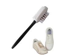 BommFu Brosse À Chaussures De Nettoyage - Brosse 4 Sens pour Entretien des Chaussures | pour Polir Et Faire Briller Les Sneakers en Tissu - Soins Brillance et Entretien