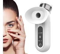 BommFu Brume Oculaire À Vapeur | Spray Brume Avec Compresse Chaude Et Froide 500 mAh Et Réservoir Visible,Vapeur Hydratante Oculaire,Pour Bureau École Chambre Étudiante Voyage Vacances Étude Travail