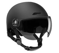BommFu Casque Trottinette Electrique, Casques Demi-Scooter Hautement Protecteurs Amortisseurs, Équipement De Protection pour Patinage, Escalade, Adultes Et Jeunes (54-62 Cm)