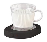 BommFu Chauffe-Tasse à Café | Thermostatique À Prise,sous-Verre Chauffant pour Mug de Bureau,pour Thé Au Lait Voyage Maison Réunion d'affaires Cuisine Table À Manger Salon Dortoir