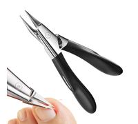 BommFu Ciseaux à Ongles Inclinés - Coupe-Ongles Pieds Personnes Âgées - Pince à Ongles Incarnés Portable et Ergonomique pour Pédicure Salon et Maison Femmes Hommes
