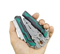 BommFu Coupe-câble électrique - Pince à sertir ergonomique antidérapante - Outil de connexion à changement rapide résistant à la rouille pour les bricoleurs