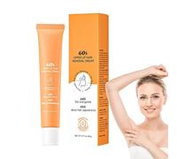 BommFu Crème dépilatoire pour le visage - Pour femme - Crème dépilatoire pour la lèvre supérieure, les joues et les sourcils - Crème dépilatoire douce et apaisante pour le visage et le corps