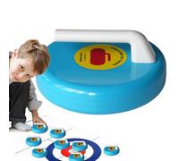 BommFu Curling d'intérieur Portable | Jeux de Table Portables | Jeu de société pour Famille célébrations fêtes Jardin Vacances école pub dortoir étudiant