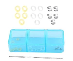 BommFu Dispositif de Correction des Ongles Incarnés | Outil Sécuritaire Résistant À La Rouille,Kit De Correction De Courbe Pour Ongle Incarné | Pour Le Soulagement Des Pieds Des Hommes, Femmes, De