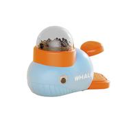 BommFu Distributeur de Friandises pour Chien avec Bouton - Jouet de Friandises Interactif pour Chat Distributeur Lent - Stimulation Cérébrale Anti-ennui Jouets D'activité Pour Chiots Jouet D'éducation