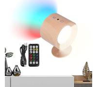 BommFu Glowrights Lights, Glow Right Lights, Indoor Everywhere Light 2.0, 3 Color Temperatures & 7 Colors Dimmable Magnetic Cordless Lights, Rotation À 360° Glowrights Under Cabinet Lighting Coucher