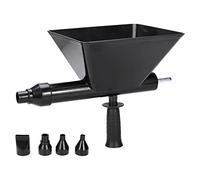 BommFu Joint De Pointage Mortier | Pistolet Joint Électrique Portable avec 4 Embouts, Pistolet Ciment Électrique pour Le Jointoiement De Mortier De Murs en Pierre Et De Sols