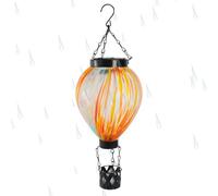 BommFu Lanterne Solaire Montgolfière - Lanterne Décoration Patio | Lampes De Clôture Étanches,Pour Propriétaires Décorateurs Artistes Paysagistes Hôtes Allée Arrière-Cour Mariage Extérieur Patio