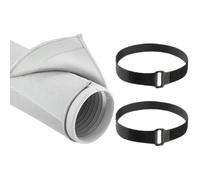 BommFu Manchon Isolant Portable Pour Tuyau De Climatisation,Manchon De Protection Pour Tubes D'Air Conditionné, Protecteur Thermique Pour Tuyaux De Climatisation Maison Camping-Car Automobile