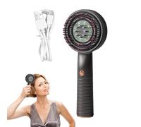 BommFu Massageur De Cuir Chevelu - Brosse Massante Électrique pour Cuir Chevelu - Peigne Vibrant Rechargeable Étanche Pour Femmes Soin Beauté Personnelle Maison Voyage