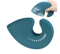 BommFu Outil Enlève-Poils d'Animaux - Accessoire Ergonomique de Dépilage pour Animaux,Accessoire Lavable de Nettoyage pour Tissus, Sols, Canapé et Literie Maison Propre