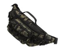 BommFu Pack de Coffre de pêche, Organisateur de matériel de pêche | Sac de pêche à bandoulière, Sac de Poitrine de pêche de Grande capacité | Ceinture réglable, boîte de matériel, Sac Banane de pêche