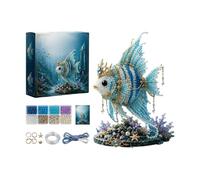 BommFu Perles pour | Création D'Animaux Marins | Kits de perles pour figurines de collection | Pour Filles Garçons Adultes Anniversaire Fête Vacances Projets Créatifs Déco Maison