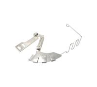 BommFu Pied Presseur,Guide De Matelassage Réglable - Dispositif de Passepoil Intégré au Pied Presseur - pour Courbes Broderie Housses de Couette Taies d'oreiller