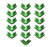 BommFu Plateau empilable pour congélateur, 16 pièces, pour poêles superposées peu encombrantes, support empilable pour congélateur, plateaux, pour réfrigérateur, armoire, pique-nique, barbecue, fête