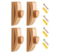 BommFu Porte-Tapisseries,Support Mural pour Courtepointes - Pince En Bois Pour Accrocher Textiles Et Tapis Dans L'Appartement, La Cuisine, La Chambre À Coucher, Le Salon, La Salle De Bain