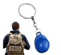 BommFu Small Safety Hat Keynchain, Favors de la fête de construction, petite construction du chapeau de sécurité Keychain Tiny HAT HAT KEY RING PENDANT POUR LES FAVORS PARTI