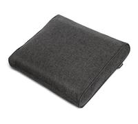 bomoe ilano - Coussin Dossier Jardin Extérieur 60x40cm - Housse Lavable & Protection UV - Coussin Salon Lounge Canapé Anthracite