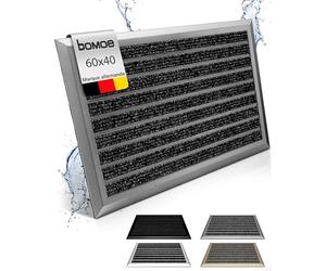 BOMOE paillasson Aluminium antidérapant Inoxydable extérieur intérieur