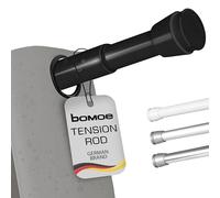 Bomoe tringle rideau de douche extensible sans perçage télescopique salle