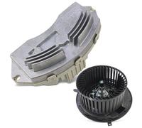 Bomunik 64119227670 Ensemble moteur et régulateur de soufflerie compatible | Pour E90-E93 2004-2018 2006-2013 ; E82/E88 2008-2013 ; E84 2012-2015 ; F25 2011-2017 ; F26 2015-2018 ; E89 2018 09-2020 16