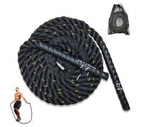 Bomvabe Corde à Sauter de Boxe pour Adultes, Corde à Sauter Lestée pour Homme et Femme (0,5 kg)
