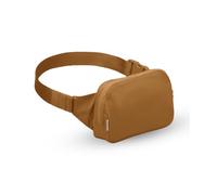 Bomvabe Sac banane marron 1 L pour femme, sac banane partout avec sangle réglable de 134,6 cm