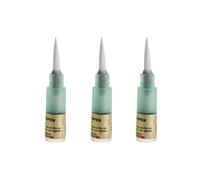 BON-102 Lot de 3 pointes pinceau pour stylo à souder Transparent Flux Colophane Accessoires pour carte PCB soudure et entretien