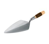 Bon 72-545 Truelle de brique forgée avec manche en cuir Nl 26,4 cm