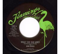 BON-AIRES - What Did She Use/The Angels Sang (VG+ 45 rpm)