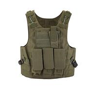 Bon Amixyl Gilet de Chasse Tactique Réglable Armée Militaire, Vert