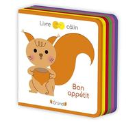Bon appétit - Livre tout-carton avec de la feutrine à toucher - À partir de 6 mois