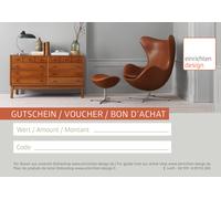 Bon cadeau avec motif de salon - gutschein2 100 Euro