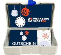 Bon cadeau XMAS valeur 100 € (motif boules) - en Systainer miniature