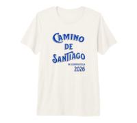 Bon Camino de Santiago de Compostela 2026 Randonnée de Jacob T-Shirt Haut de Gamme