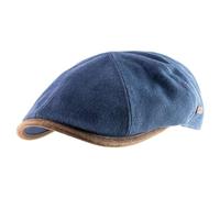 Bon Clic Bon Genre Béret - Casquette Plate imperméable, Homme ou Femme Taranto Canvas - Taille 59 cm - Jeans